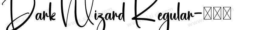 Dark Wizard Regular字体转换